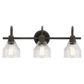 Copper Grove Clendinning 3 Light Bronze Bath Vanity Fixture