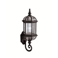 Gracewood Hollow Lleshanaku 1 Light Black Outdoor Wall Lantern