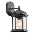 Copper Grove Mor 1 Light Black Outdoor Wall Lantern