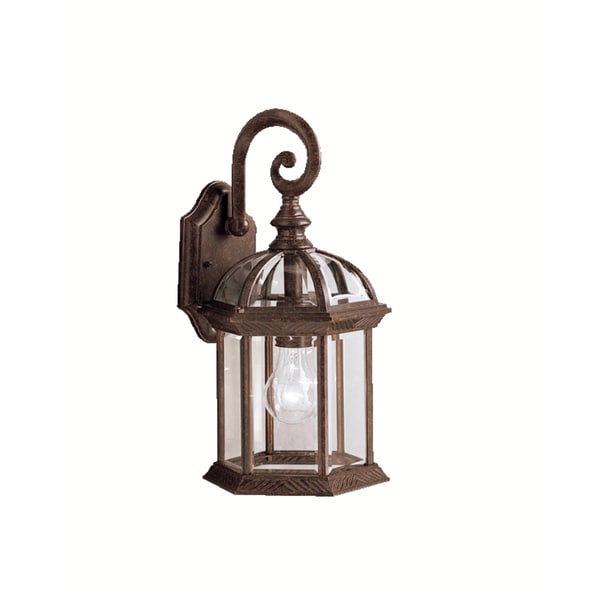 Gracewood Hollow Hannah 1 Light Tannery Bronze Outdoor Wall Lantern