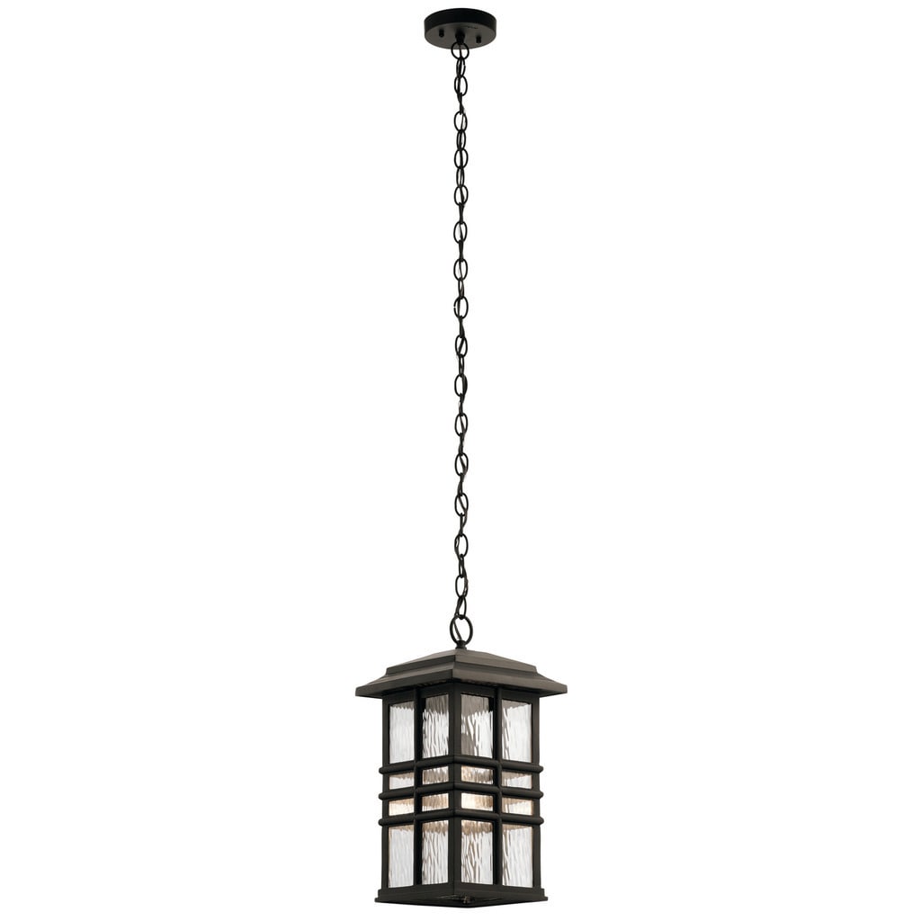 Kichler Lighting Beacon Square Collection 1 Light Olde Bronze Outdoor Pendant