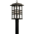 Kichler Lighting Beacon Square Collection 1 Light Olde Bronze Outdoor Post Mount
