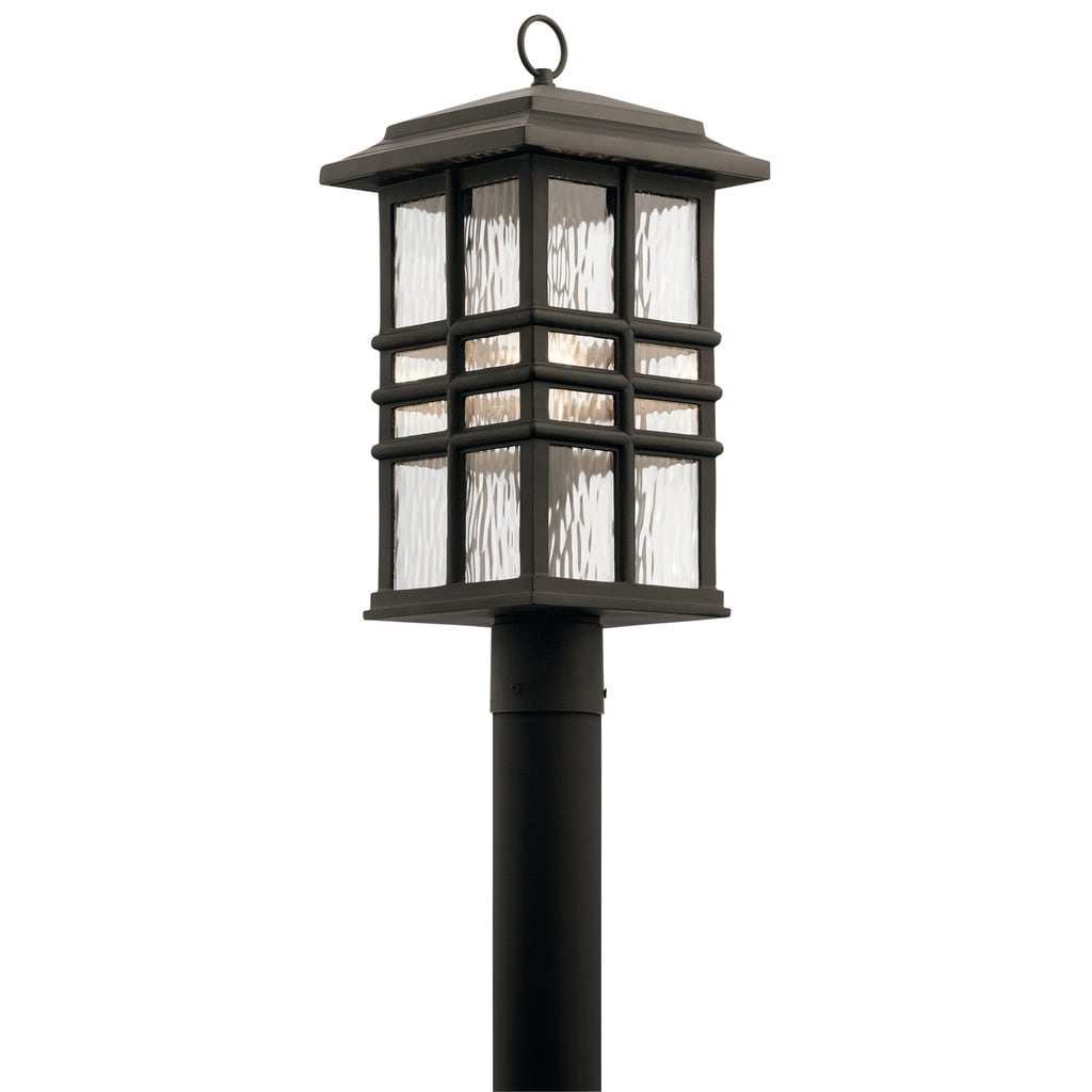 Kichler Lighting Beacon Square Collection 1 Light Olde Bronze Outdoor Post Mount