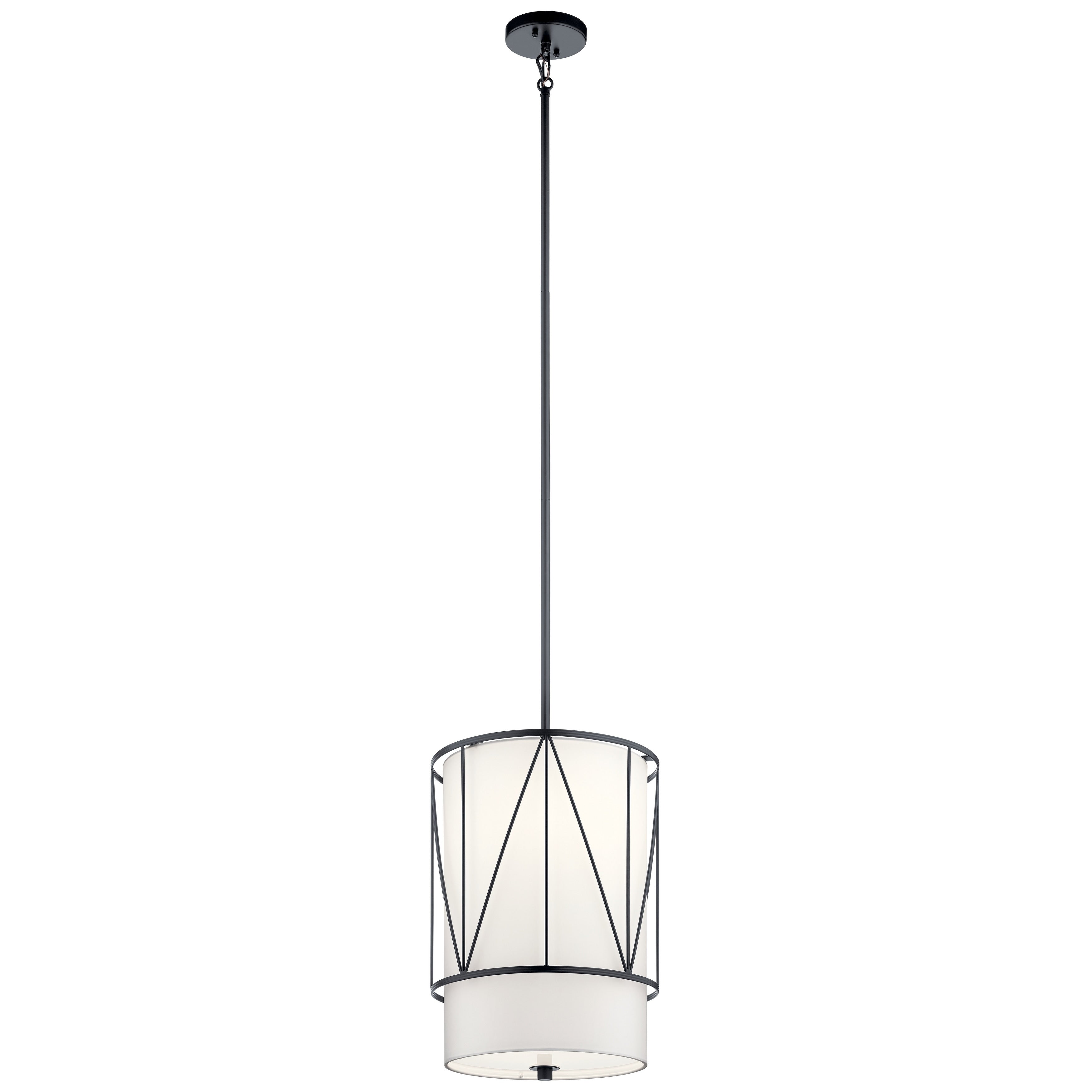 Kichler Lighting Birkleigh 1 Light Pendant Black