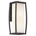 Kichler Lighting Bowen Collection 2 Light Architectural Bronze Outdoor Wall Sconce