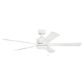 Kichler Lighting Bowen Collection 60 Inch Matte White Ceiling Fan