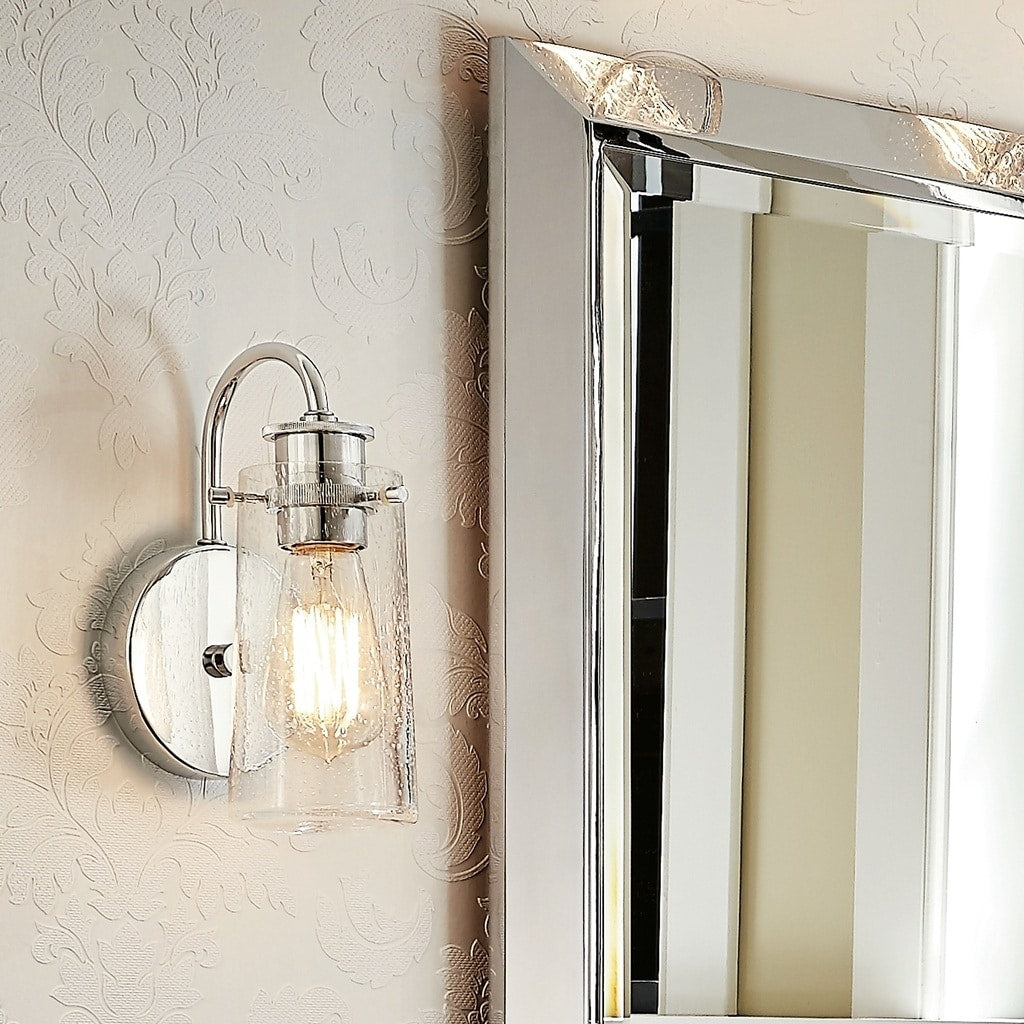 Kichler Lighting Braelyn Collection 1 Light Chrome Wall Sconce