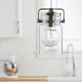 Kichler Lighting Brinley Collection 1 Light Brushed Nickel Mini Pendant