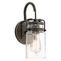 Kichler Lighting Brinley Collection 1 Light Olde Bronze Wall Sconce