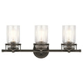 Kichler Lighting Brinley Collection 3 Light Olde Bronze Bath Vanity Light