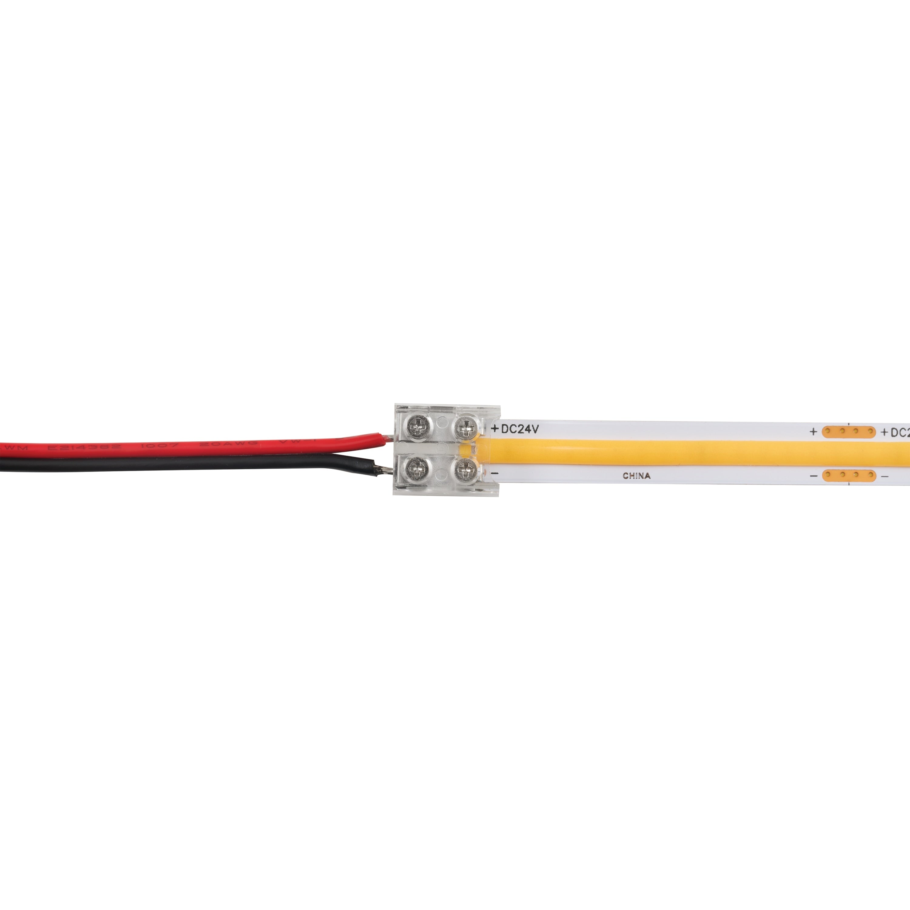 Kichler Lighting Cob Dry Tape To Supply Lead Terminal Block Connectors Clear 0.52