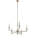 Kichler Lighting Calyssa 5 Light Chandelier Polished Nickel