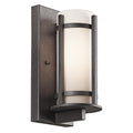 Kichler Lighting Camden Collection 1 Light Anvil Iron Outdoor Wall Lantern