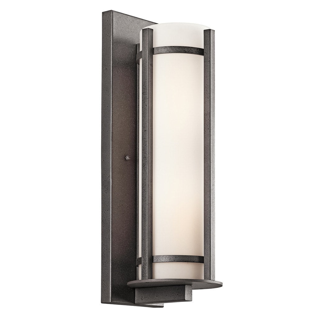 Kichler Lighting Camden Collection 2 Light Anvil Iron Outdoor Wall Lantern
