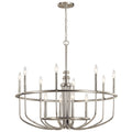 Kichler Lighting Capitol Hill 12 Light Chandelier Brushed Nickel