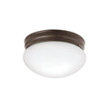 Kichler Lighting Ceiling Space 2 Light Flush Mount Light Olde Bronze
