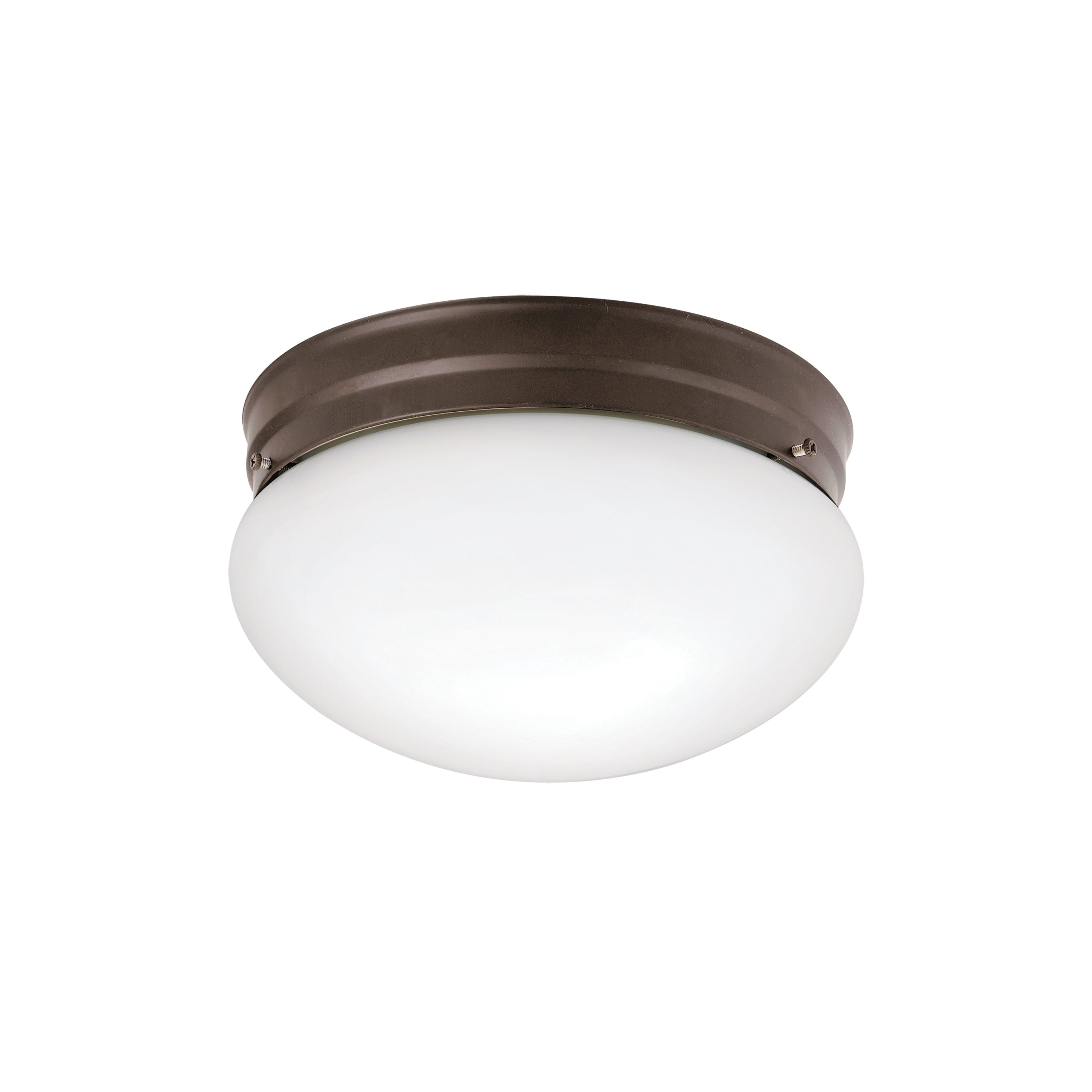 Kichler Lighting Ceiling Space 2 Light Flush Mount Light Olde Bronze