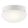 Kichler Lighting Ceiling Space 2 Light Flush Mount Light White