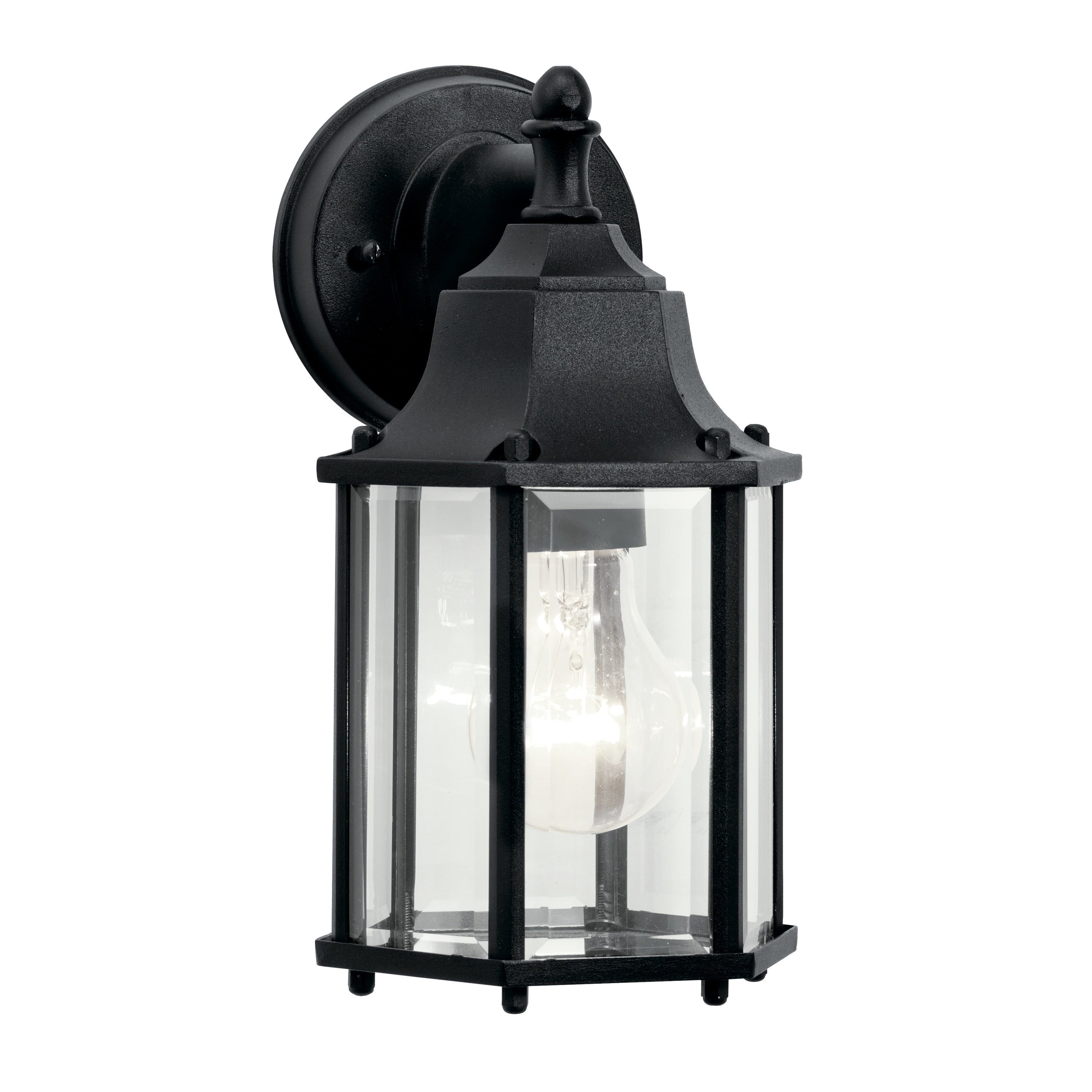 Kichler Lighting Chesapeake 1 Light Outdoor Wall Light Black