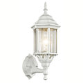 Copper Grove Atikaki 1 Light White Wall Lantern