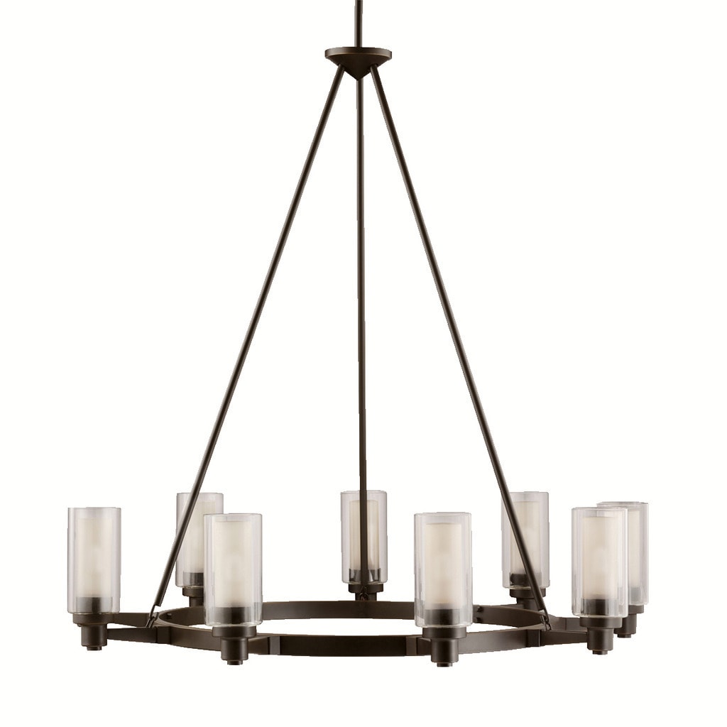 Kichler Lighting Circolo Collection 9 Light Olde Bronze Chandelier