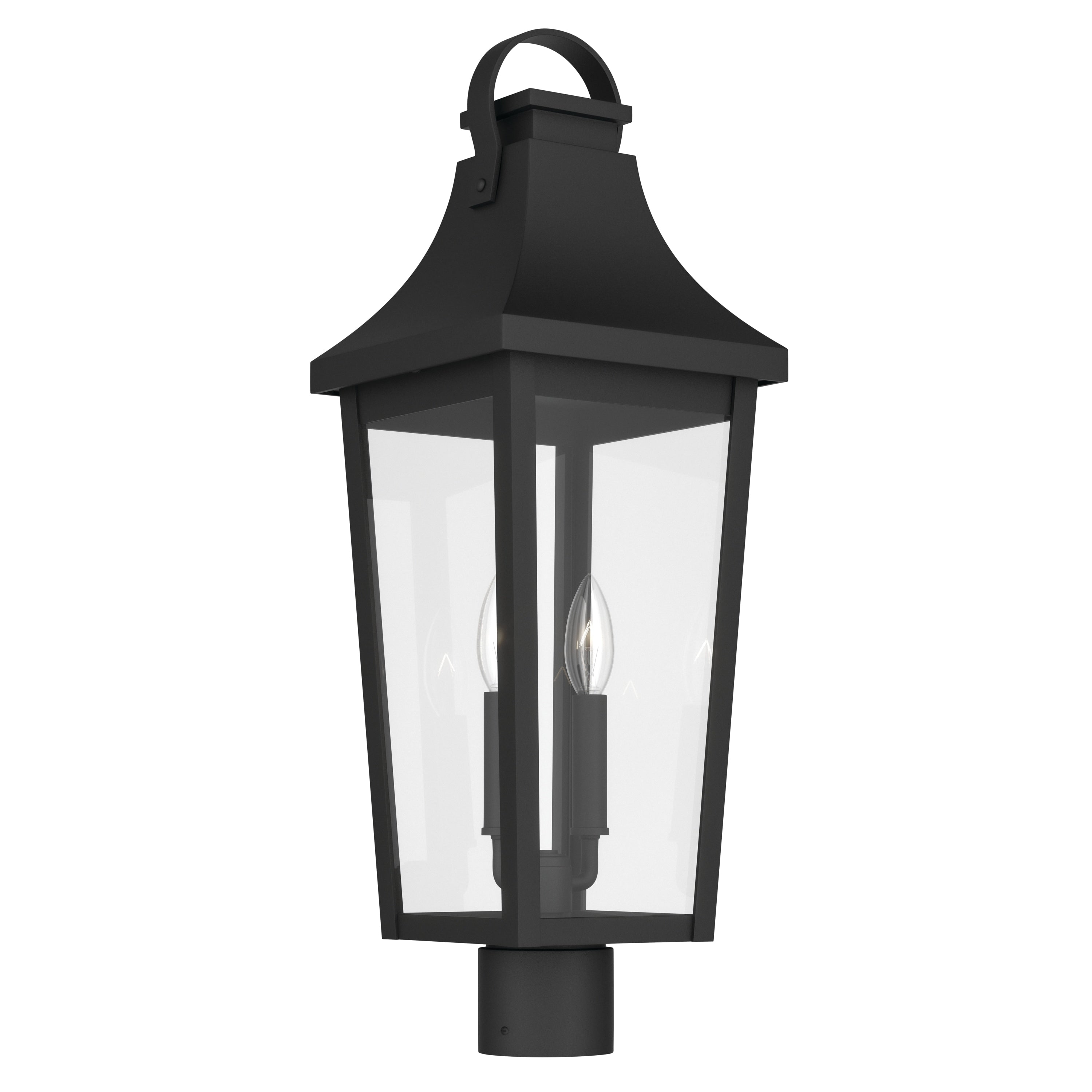 Kichler Lighting Cleary 25.25 2 Light Outdoor Post Light With Clear Glass 25.25