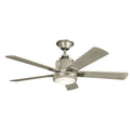 Kichler Lighting Colerne Collection 52 Inch Brushed Nickel Led Ceiling Fan Brushed Nickel