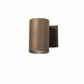 Kichler Lighting Contemporary 1 Light Architectural Bronze Indoor Outdoor Wall Sconce