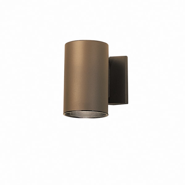 Kichler Lighting Contemporary 1 Light Architectural Bronze Indoor Outdoor Wall Sconce