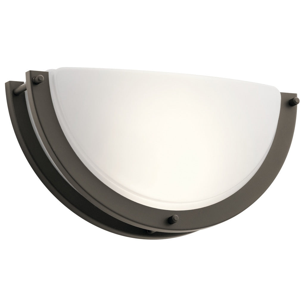 Kichler Lighting Contemporary 1 Light Olde Bronze Led Wall Sconce