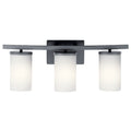 Kichler Lighting Crosby 3 Light Vanity Light Black