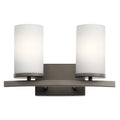 Porch Den Swinford 2 Light Olde Bronze Bath Vanity Light