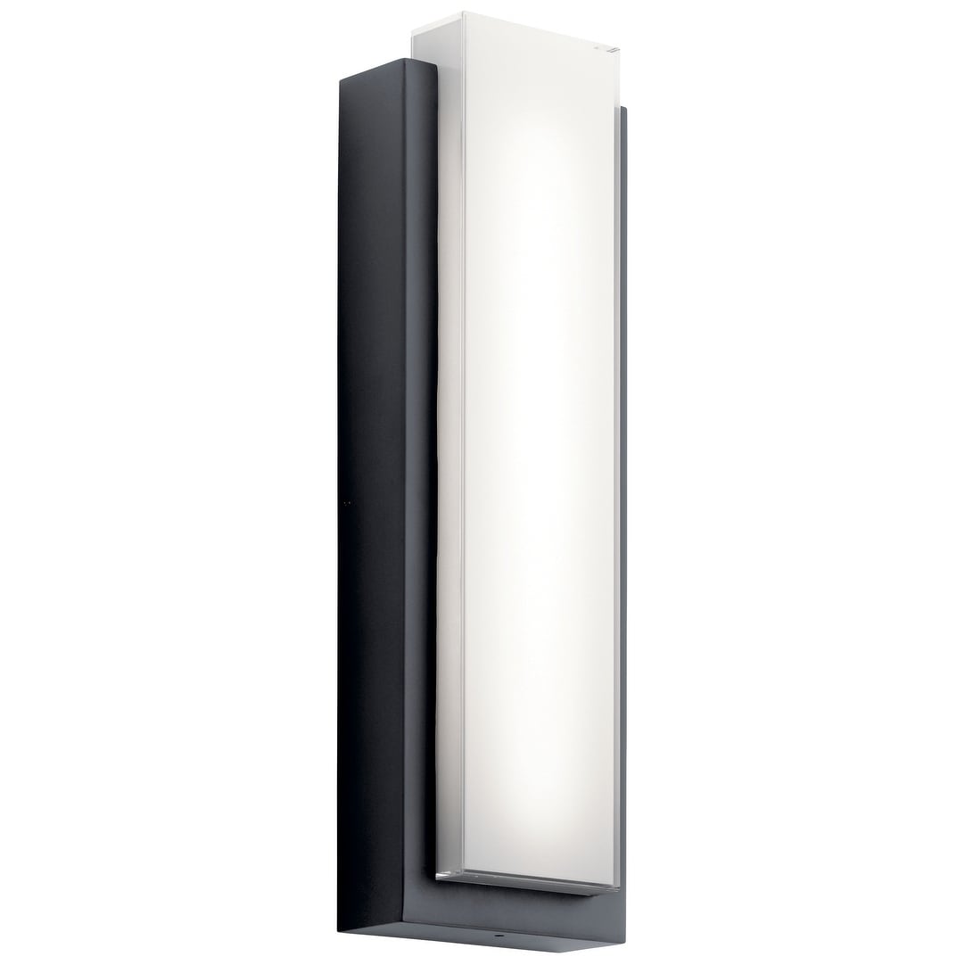 Kichler Lighting Dahlia 2 Light Led Outdoor Wall Light Black