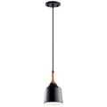 Kichler Lighting Danika Black 1 Light Mini Pendant