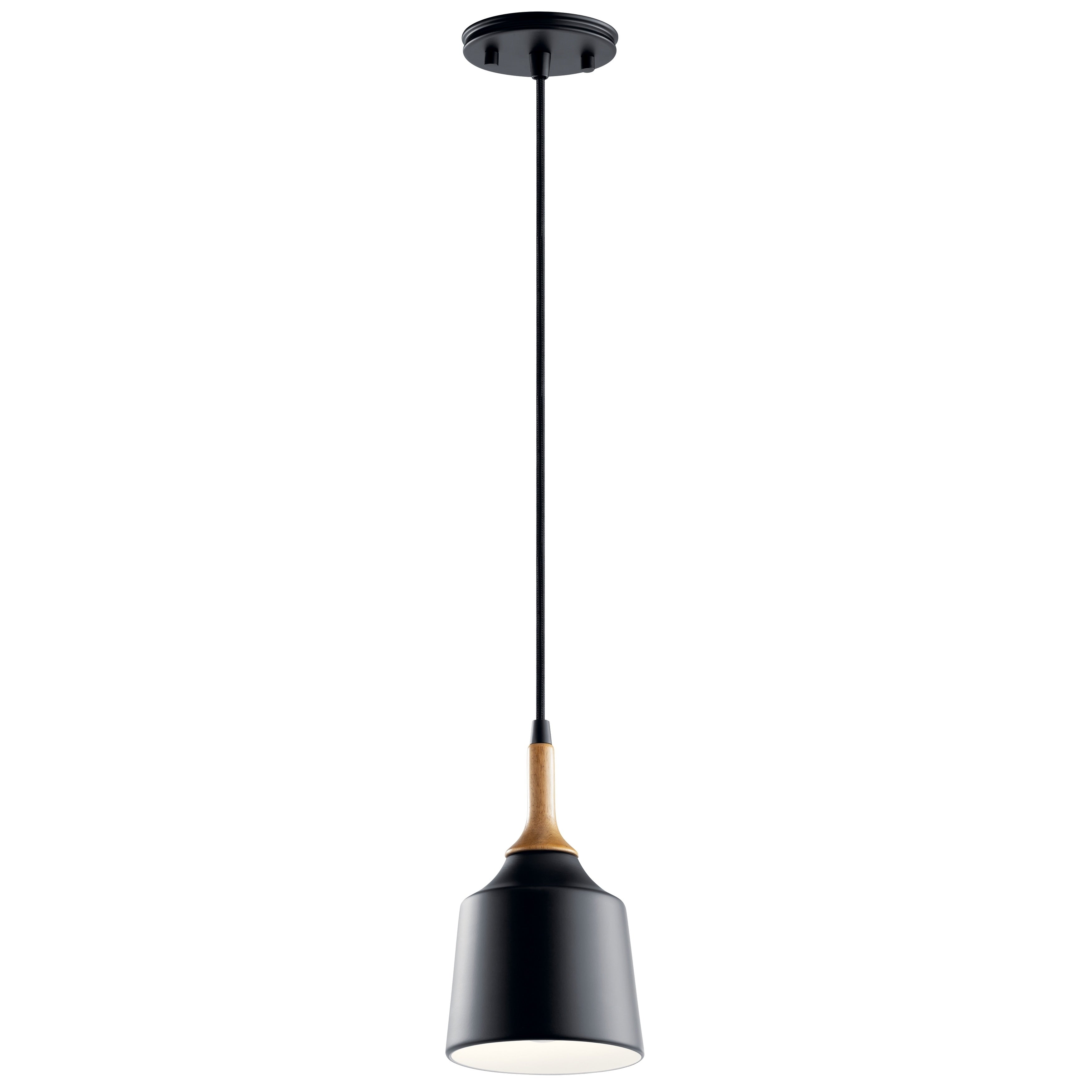Kichler Lighting Danika Black 1 Light Mini Pendant