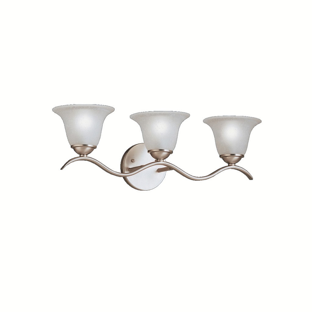 Copper Grove Gramsdale 3 Light Brushed Nickel Bath Vanity Light