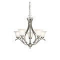 Copper Grove Rocklea 5 Light Brushed Nickel Chandelier