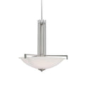 Kichler Lighting Eileen Collection 4 Light Brushed Nickel Pendant