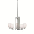Kichler Lighting Eileen Collection 5 Light Brushed Nickel Chandelier