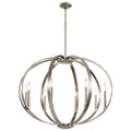 Kichler Lighting Elata Collection 8 Light Classic Pewter Chandelier Pendant Classic Pewter