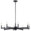 Kichler Lighting Erzo 8 Light Chandelier Black