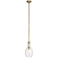 Kichler Lighting Everly 1 Light Mini Pendant Natural Brass