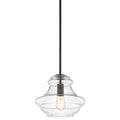 Kichler Lighting Everly Collection 1 Light Olde Bronze Pendant 12 Inch Diameter