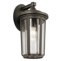 Kichler Lighting Fairfield Collection 1 Light Old Bronze Outdoor Wall Lantern