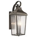 Kichler Lighting Forestdale Collection 2 Light Olde Bronze Outdoor Wall Lantern