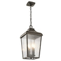 Kichler Lighting Forestdale Collection 4 Light Olde Bronze Outdoor Pendant