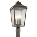 Kichler Lighting Forestdale Collection 4 Light Olde Bronze Outdoor Post Mount