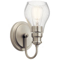 Kichler Lighting Greenbrier 1 Light Wall Sconce Brushed Nickel