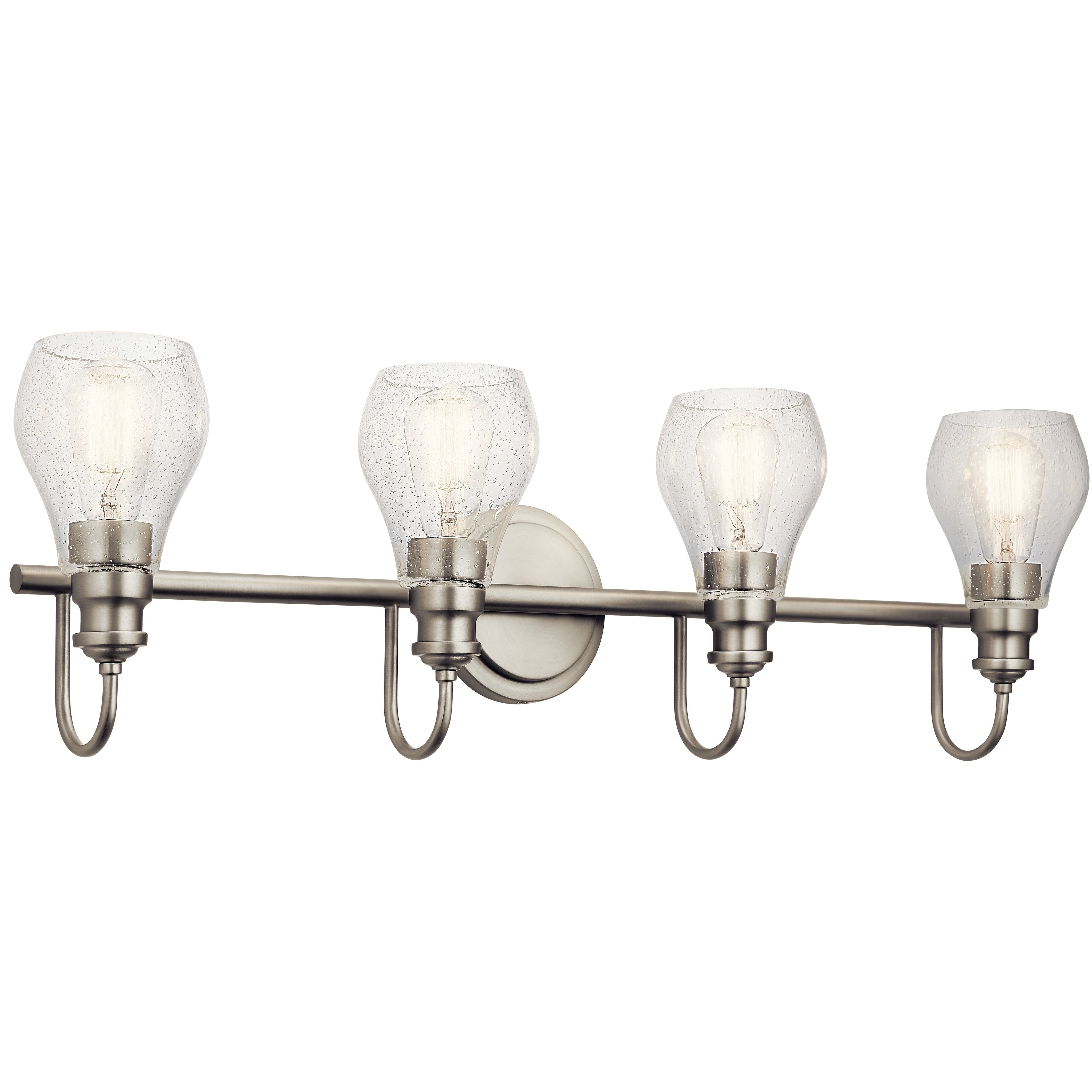 Kichler Lighting Greenbrier 4 Light Vanity Light Brushed Nickel