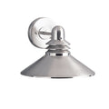 Kichler Lighting Grenoble Collection 1 Light Brushed Nickel Indoor Outdoor Wall Sconce